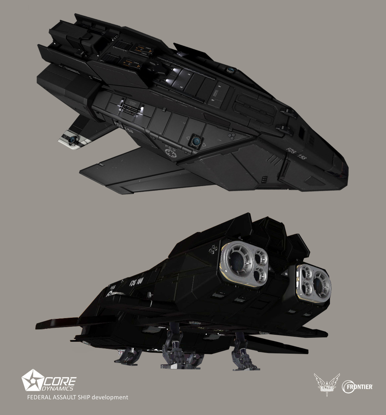 Federal Assault Ship (FAS) - Elite: Dangerous Ships and Guides - SWAT ...